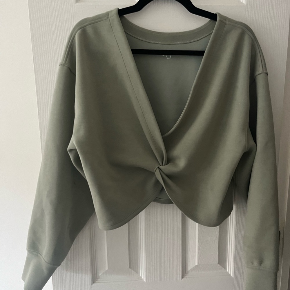 Lululemon Twist Back To Front Pullover- Reversible - image 3